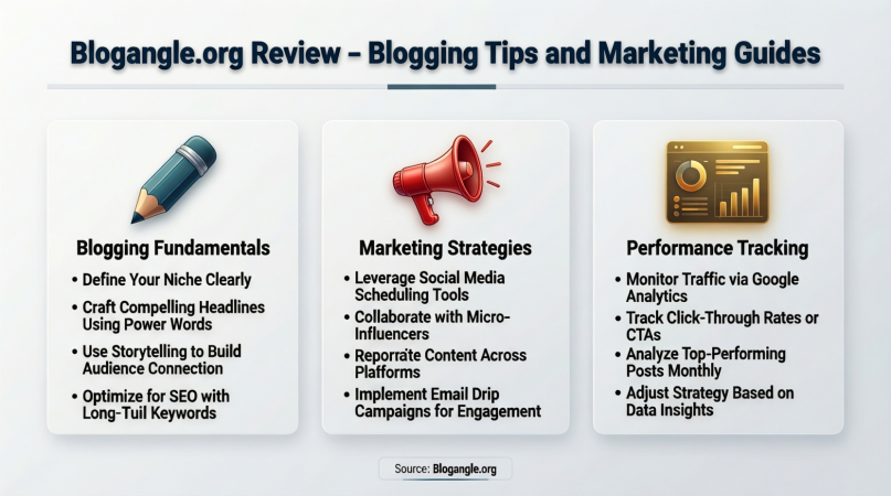blogangle org review – blogging tips and marketing guides